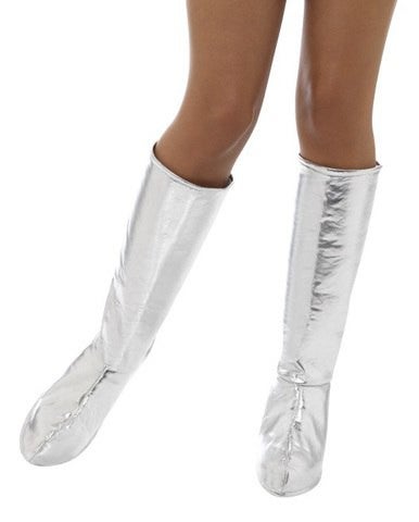 Metallic gogo deals boots